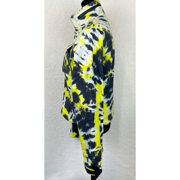 NIKE x OFF-WHITE • Black/Yellow Tie Dye Jacket - Picture 8 of 16